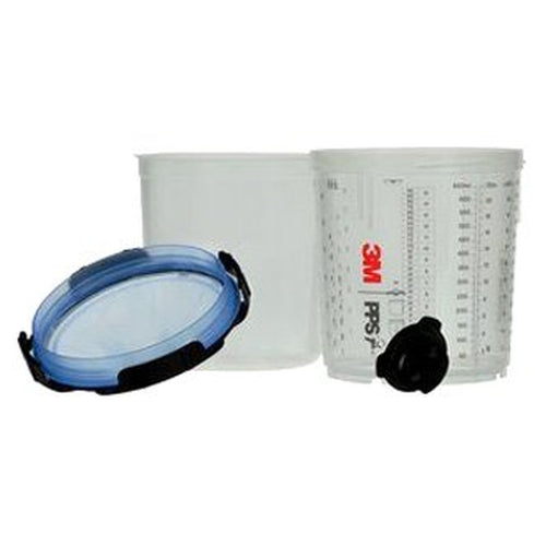 3M - 26301 - PPS Series 2.0 Spray Cup System Kit, Standard (22 fl oz, 650 mL), 125 Micron Filter