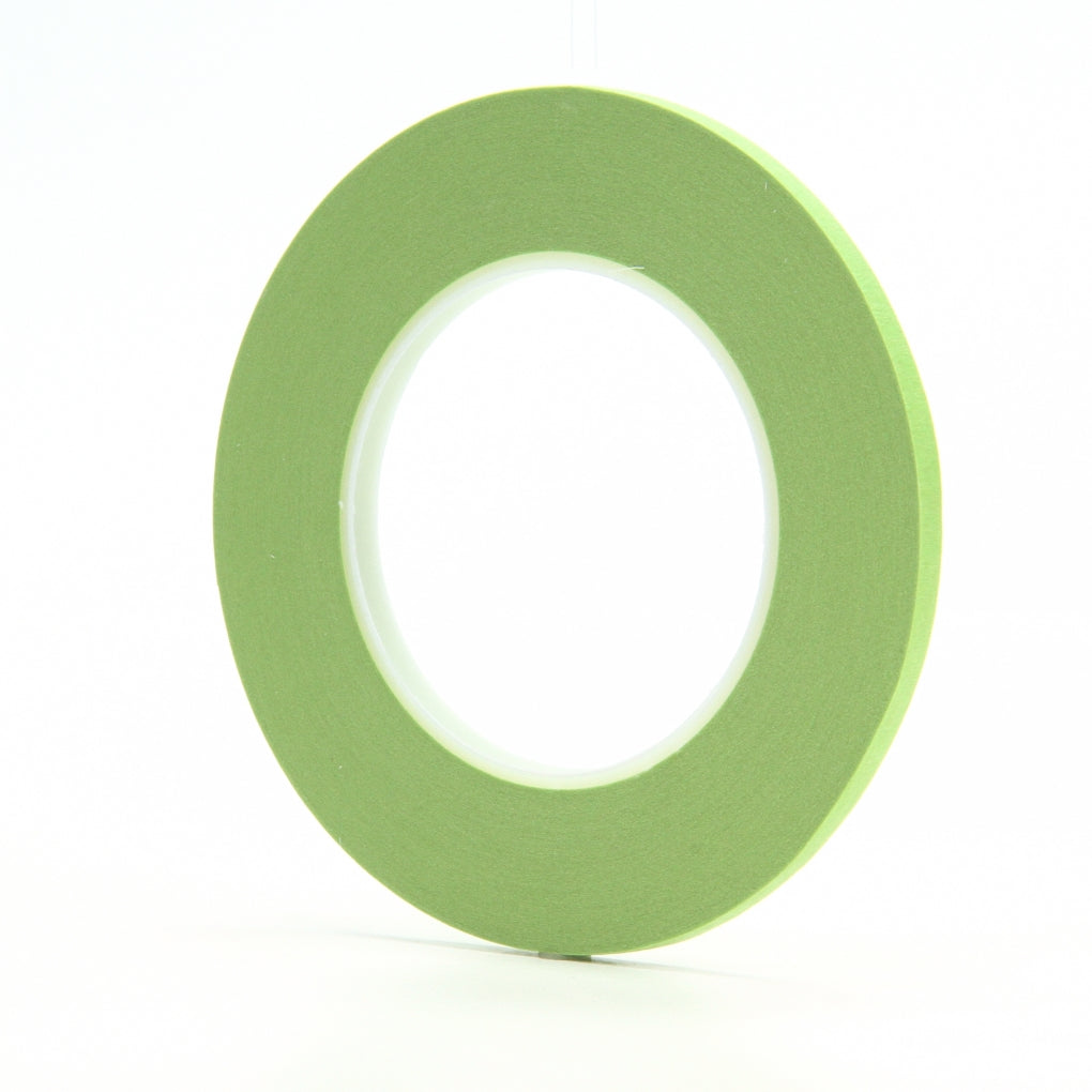 3M - 26344 - Scotch Performance Green Masking Tape 233+, 6 mm width (.25 ines)