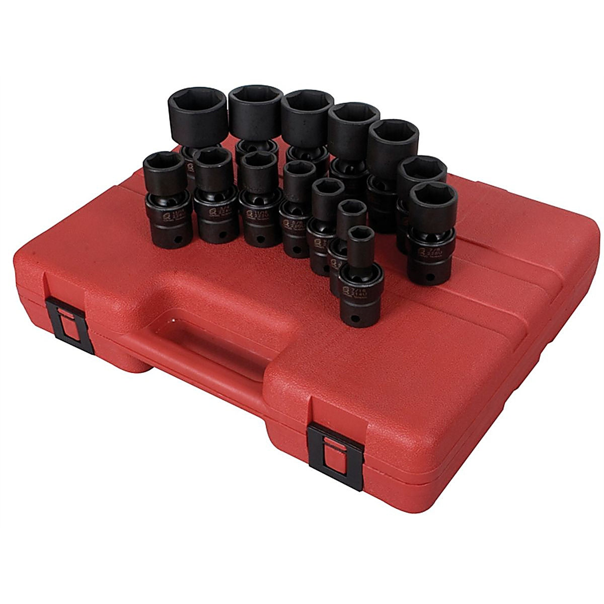 Sunex Tools - 2644 - 14 Pc. 1/2 Drive SAE Universal Impact Socket Set