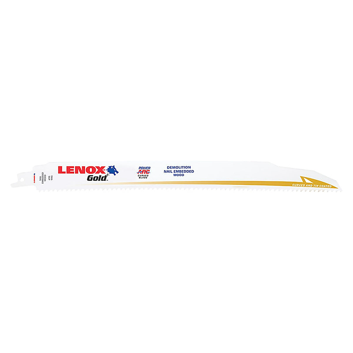 Lenox - 21091106GR - Gold 12 in. Bi-Metal Reciprocating Saw Blade 6 TPI 5 pk