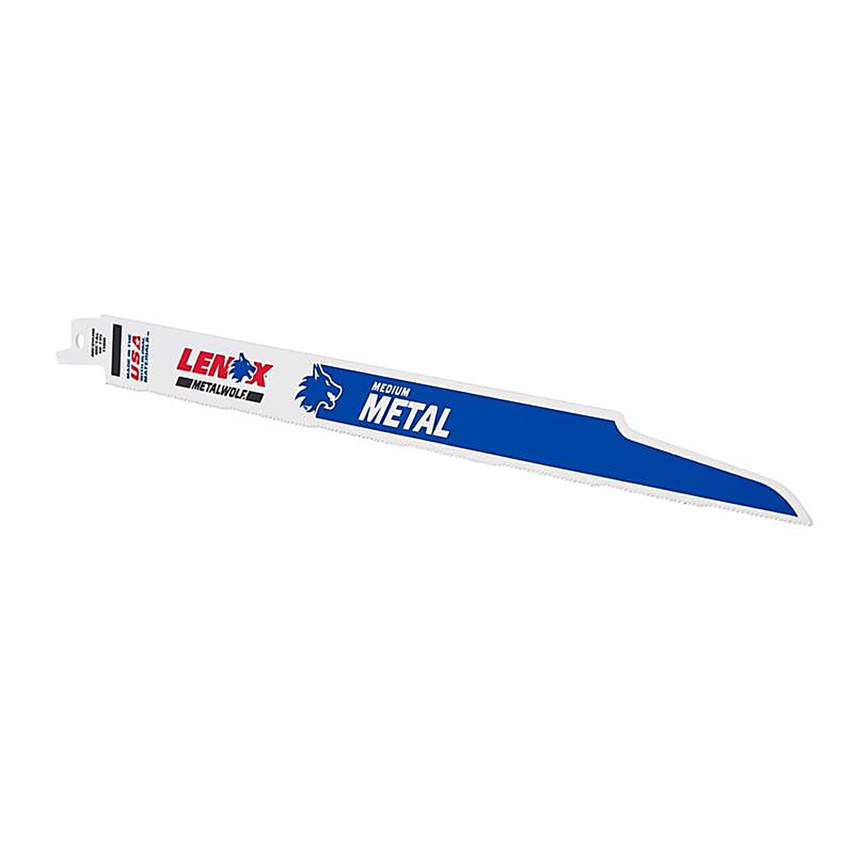 Lenox - 21510118R - METALWOLF 12 in. Bi-Metal WAVE EDGE Reciprocating Saw Blade 18 TPI 5 pk
