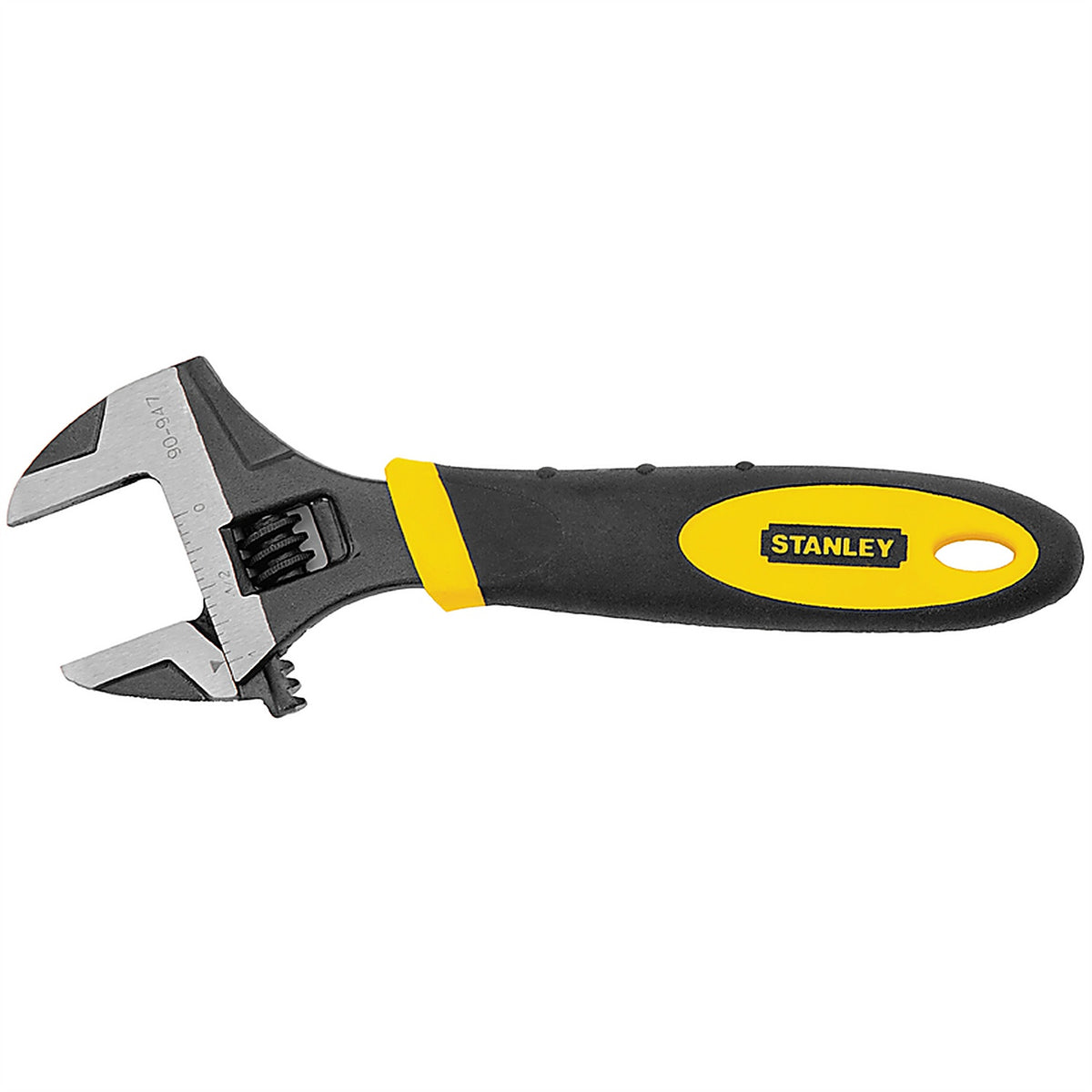 Stanley - 90-947 - Metric and SAE Adjustable Wrench 7 in. L 1 pc