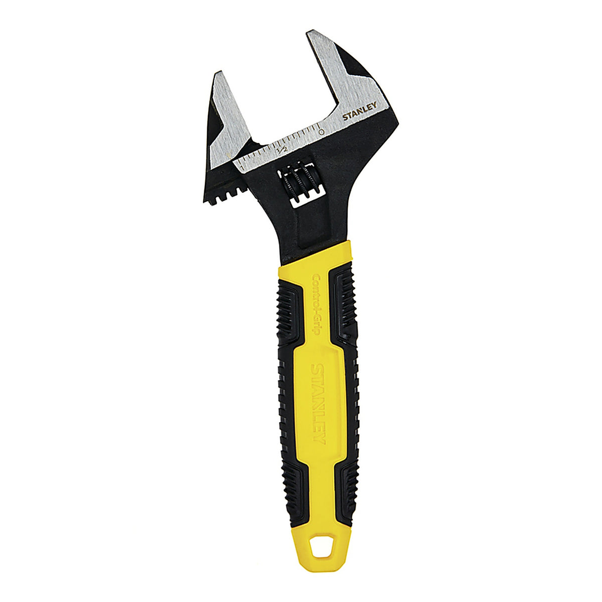 Stanley - 90-947 - Metric and SAE Adjustable Wrench 7 in. L 1 pc