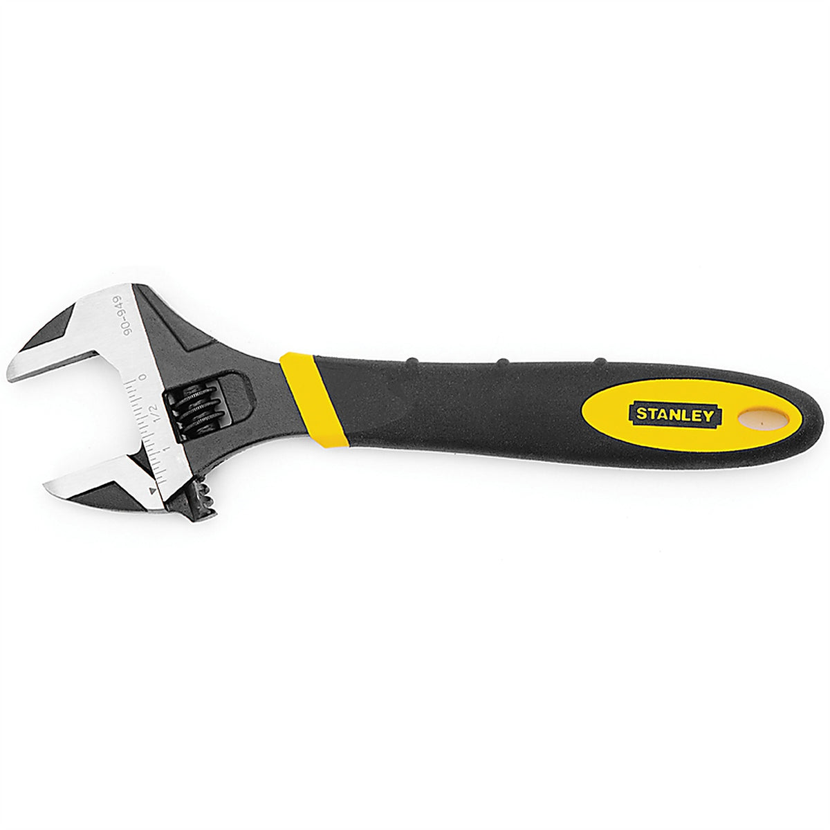 Stanley - 90-949 - MaxSteel Metric and SAE Adjustable Wrench 10 in. L 1 pc
