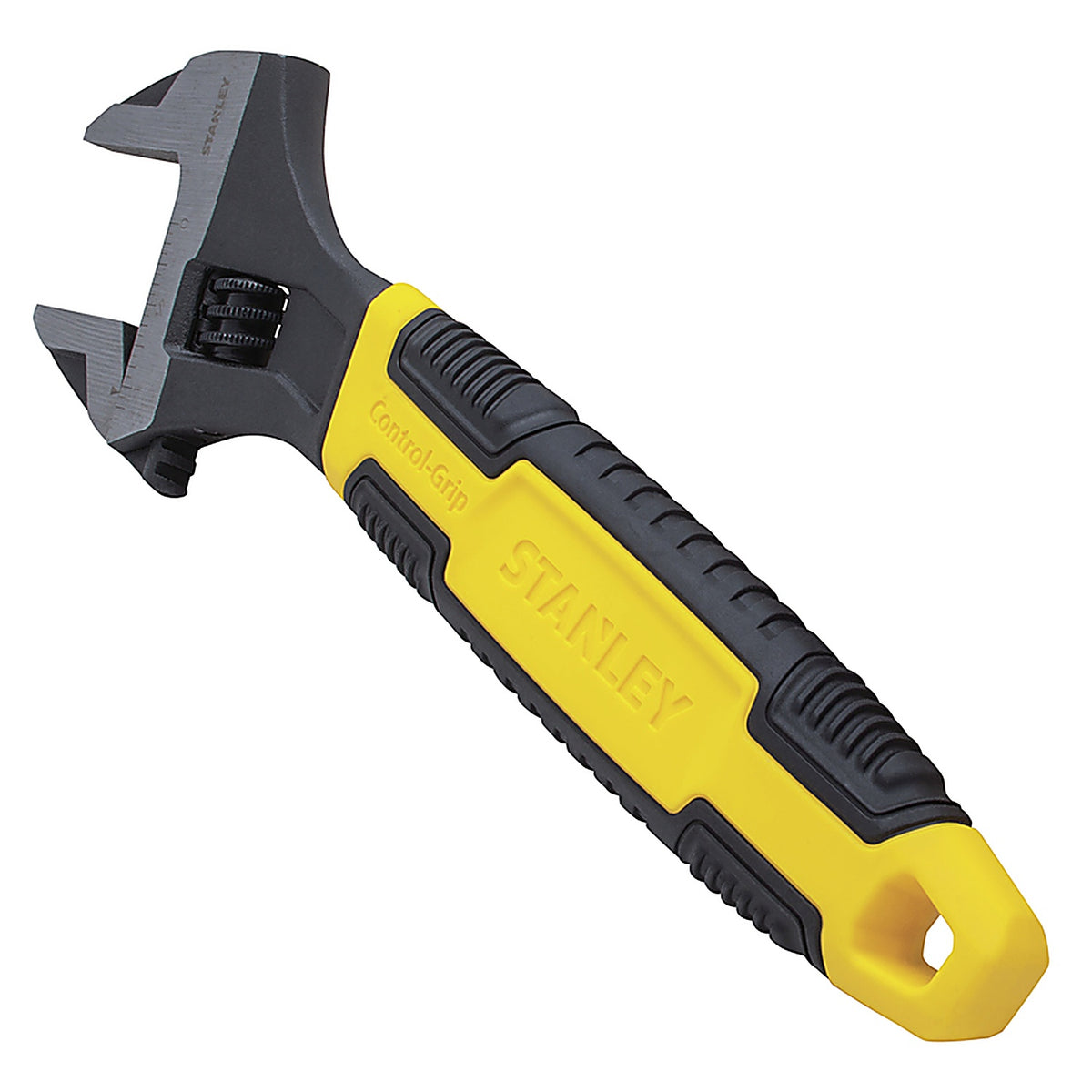 Stanley - 90-948 - MaxSteel Metric and SAE Adjustable Wrench 8 in. L 1 pc