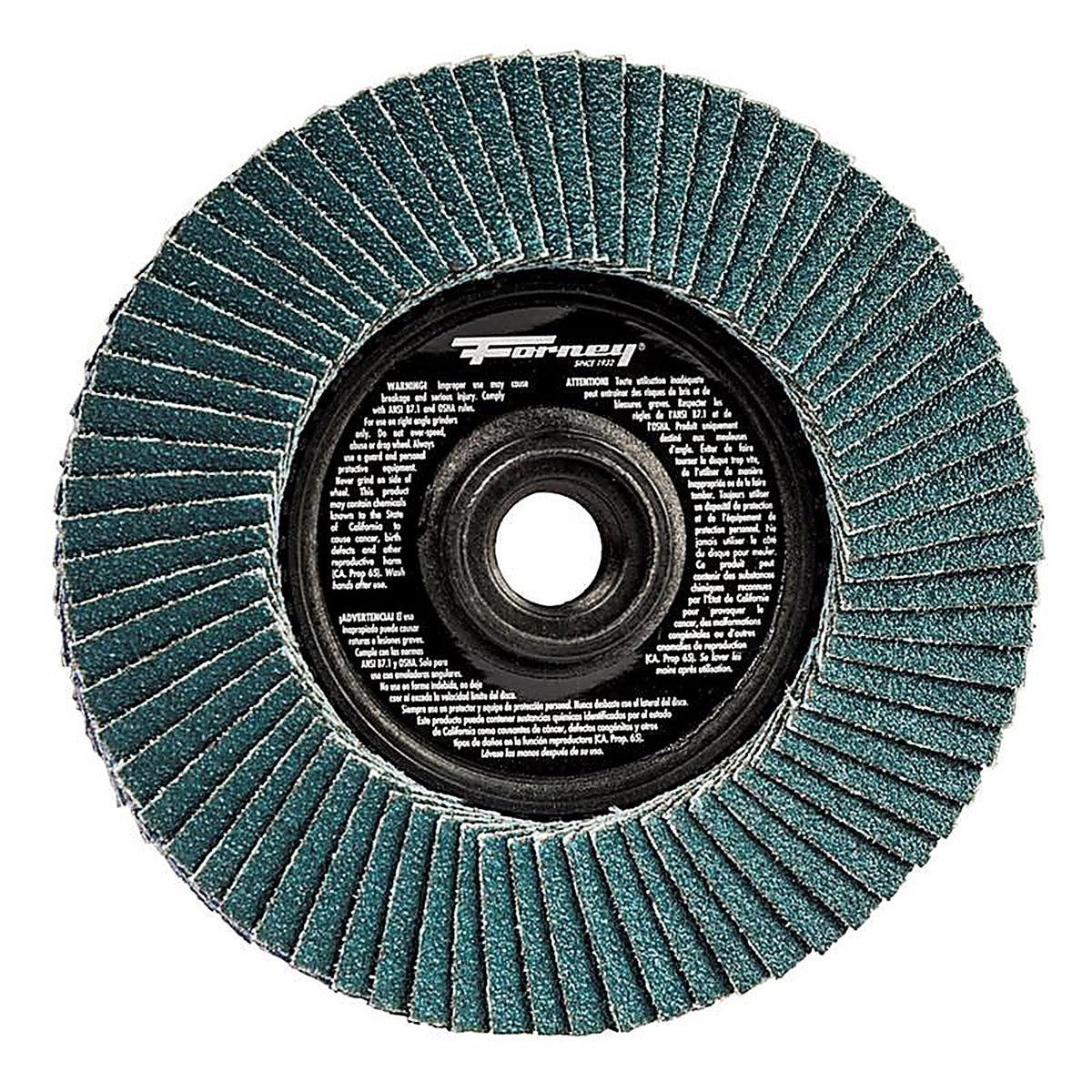 Forney - 71923 - 4-1/2 in. D X 1/4 in. thick T Masonry Grinding Wheel 1 pc