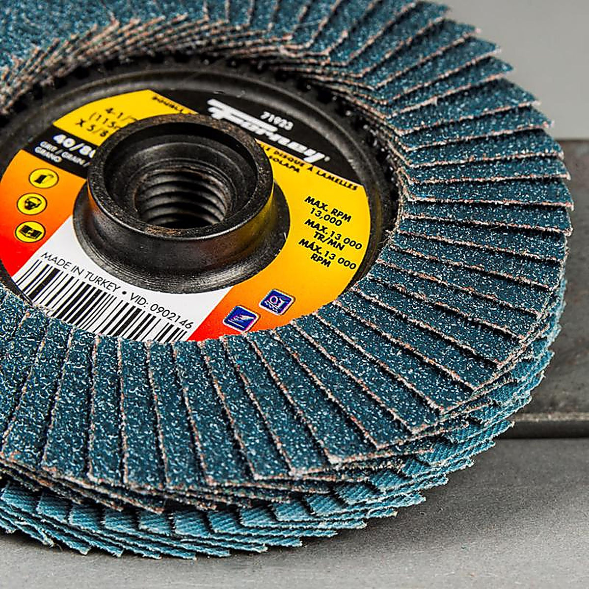 Forney - 71923 - 4-1/2 in. D X 1/4 in. thick T Masonry Grinding Wheel 1 pc