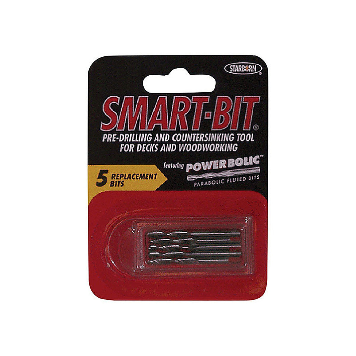 Starborn - BDA160 - Smart-Bit #7 Stainless Steel Replacement Bit 5 pc