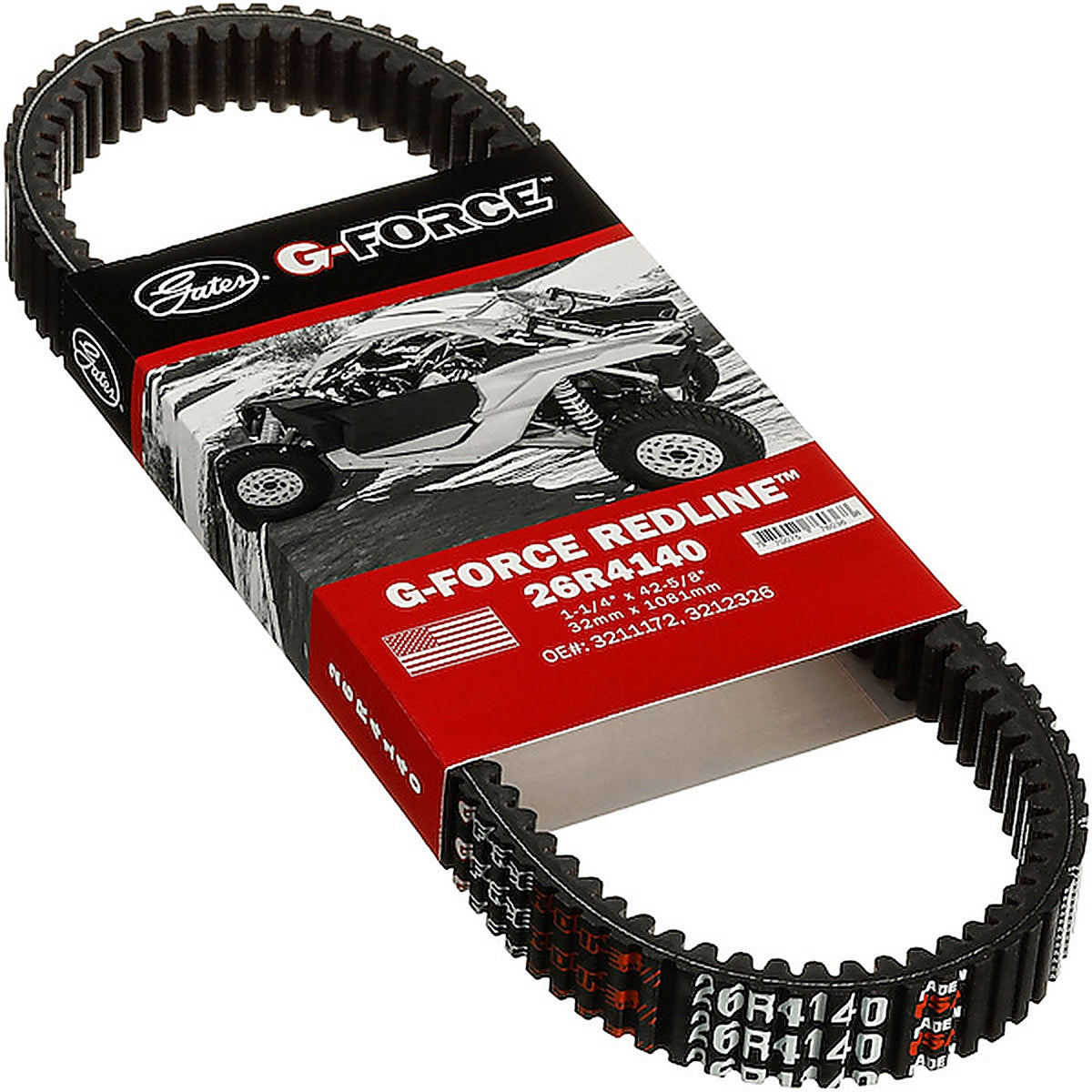 Gates - 26R4140 - G-Force Redline Continuously Variable Transmission (Cvt) Belt