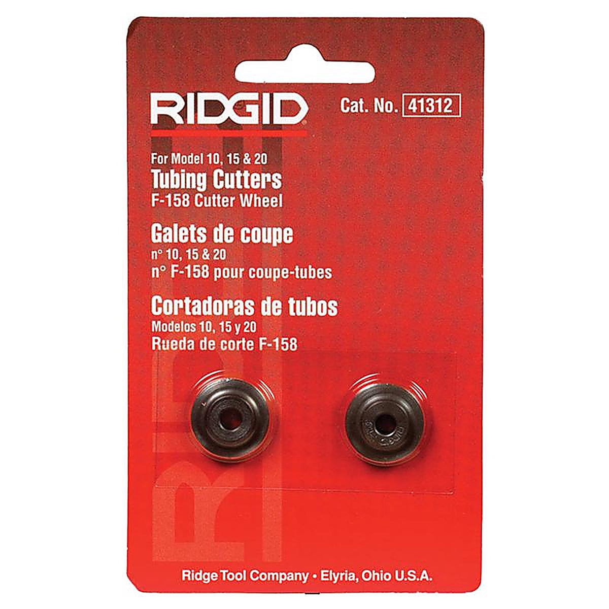 Ridgid - 41312 - Replacement Cutter Wheel Black 2 pc