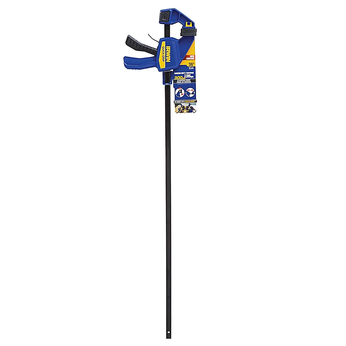 Irwin - 1964741 - Quick-Grip 36 in. x 3-1/2 in. D Bar Clamp 300 lb.