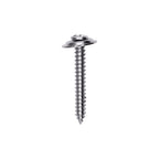 Auveco - 2773 - 8 x 1-1/4 in Phillips Oval Head Sems Tapping Screw Countersunk Chrome