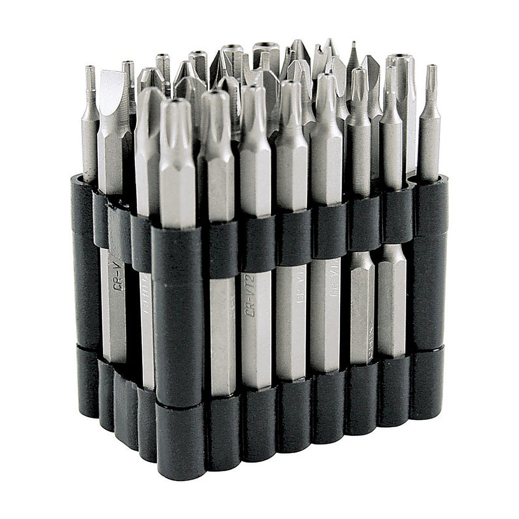 Performance Tool - W8659 - Assorted 3 in. L Security Bit Set Multi-Material 32 pc