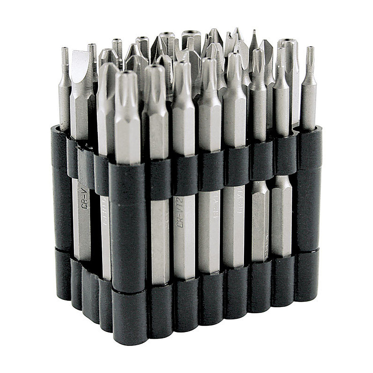 Performance Tool - W8659 - Assorted 3 in. L Security Bit Set Multi-Material 32 pc
