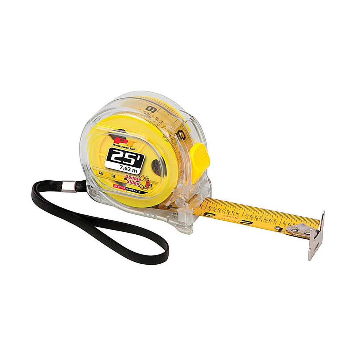 Performance Tool - W5041 - 25 ft. L X 1 in. W Double Sided Tape Measure 1 pk