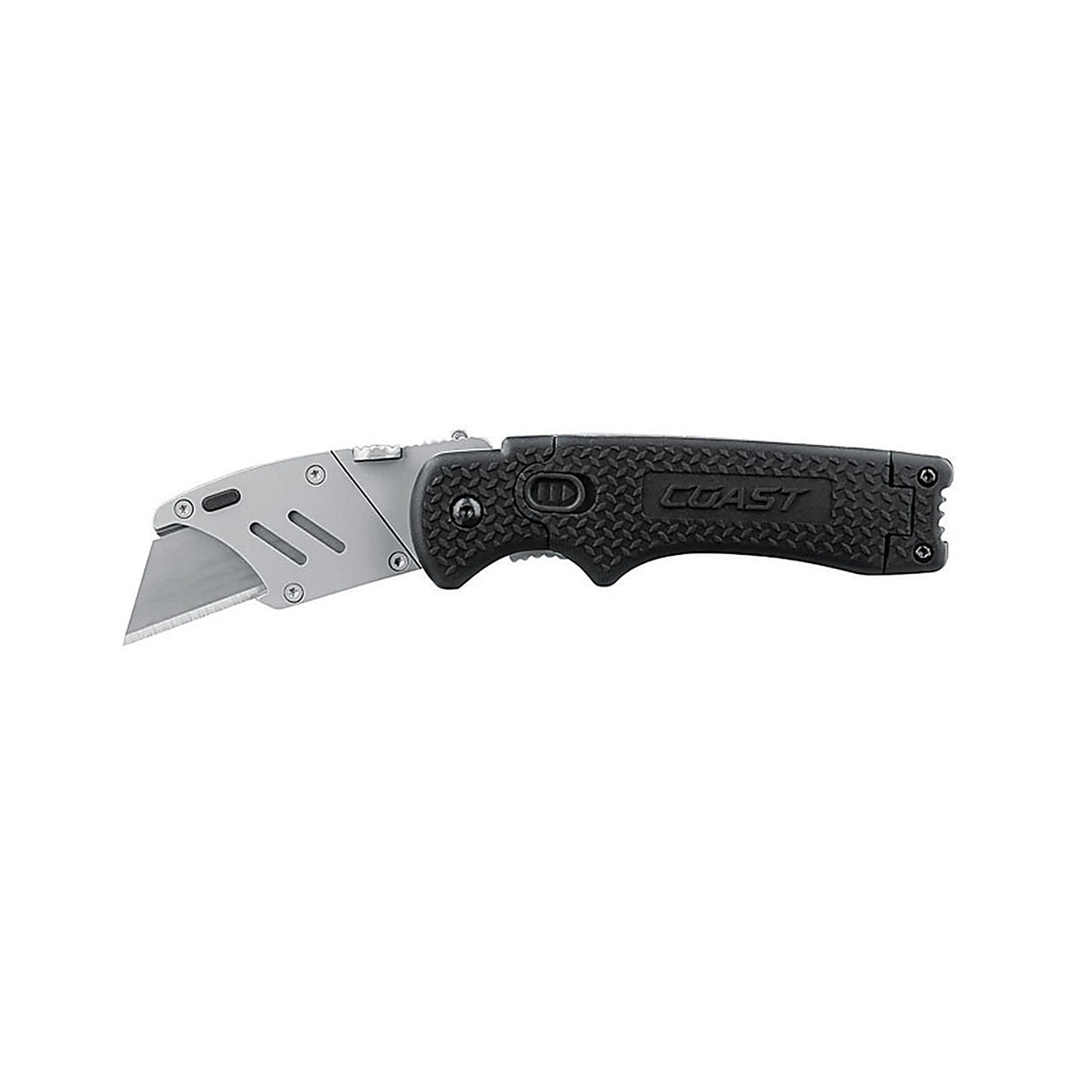 Coast - 20464 - Double Lock Pro 6.81 in. Folding Razor Knife Black 1/pc.