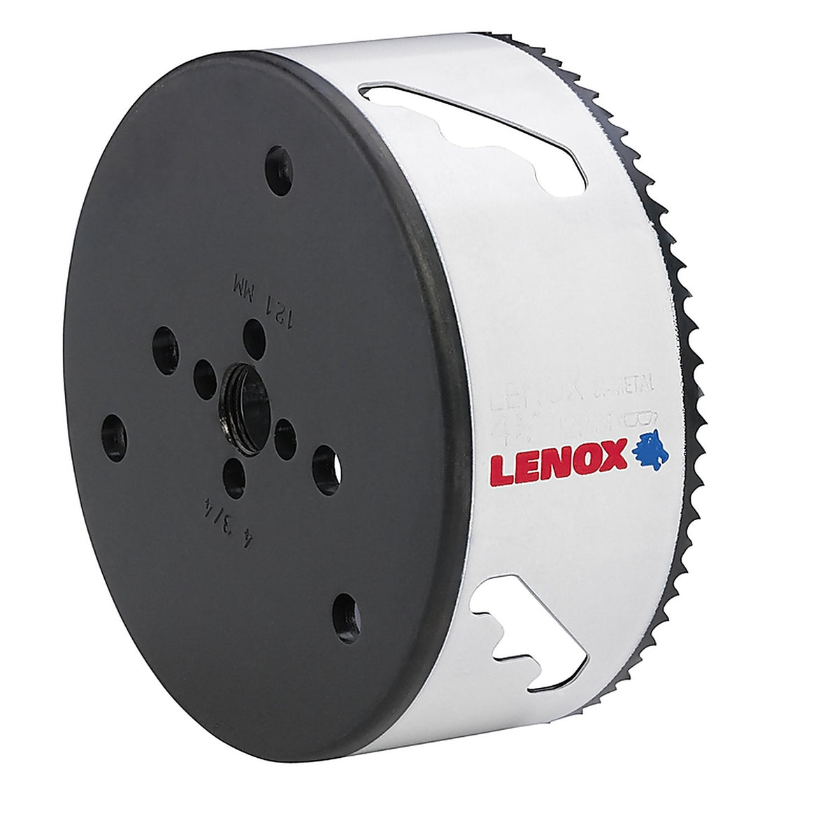 Lenox - 3007676L - Speed Slot 4-3/4 in. Dia. x 1.5 in. L Bi-Metal Hole Saw 1/pc.