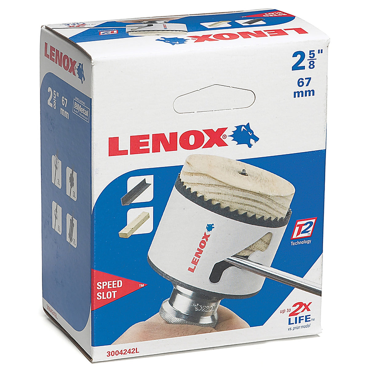 Lenox - 3004242L - 2 5/8 in. Bi-Metal Hole Saw 1 in.