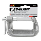 Performance Tool - W221 - 2 in. X 2 in. D C-Clamp 8 lb 1 pc