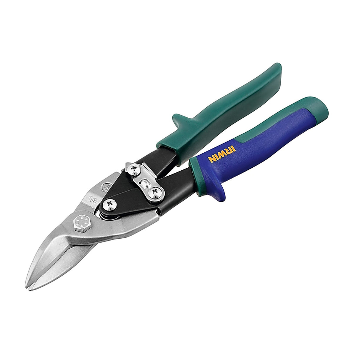 Irwin - 2073112 - 10 in. Drop Forged Steel Right/Straight Aviation Snips 18 Ga. 1 pk
