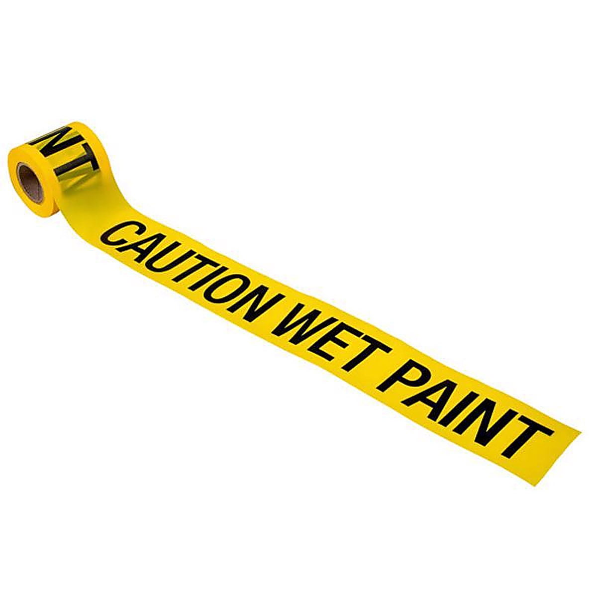 C.H. Hanson - 15011 - 200 ft. L x 3 in. W Plastic Caution Wet Paint Barricade Tape Yellow