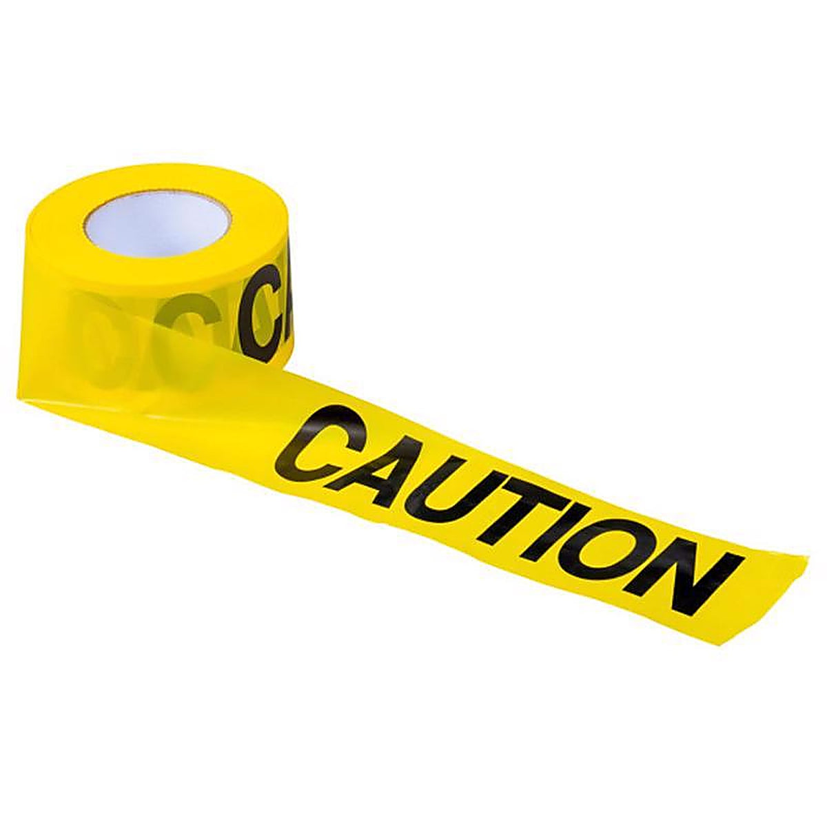 C.H. Hanson - 19000 - 1000 ft. L x 3 in. W Plastic Caution Barricade Tape Yellow