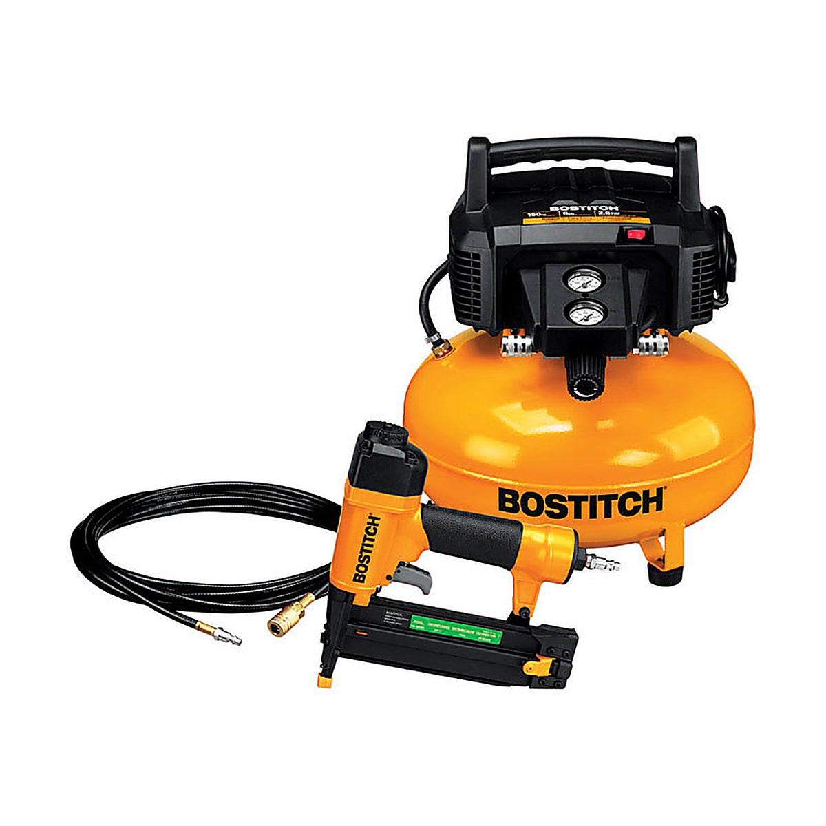 Bostitch - BTFP1KIT - 18 Ga. Brad Nailer and Compressor Kit