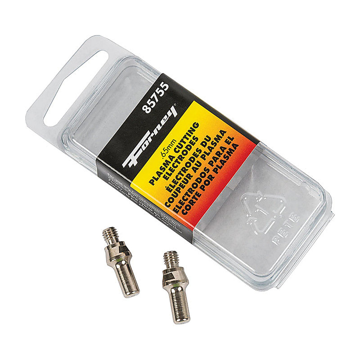 Forney - 85755 - 5.75 in. L X 1.88 in. W Plasma Cutting Electrode 2 pc