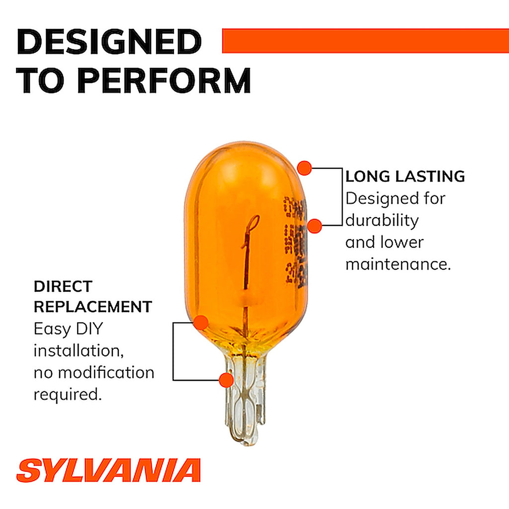Sylvania - 2827LLBP2 - 2827 Long Life Mini Bulb, 2 Pack
