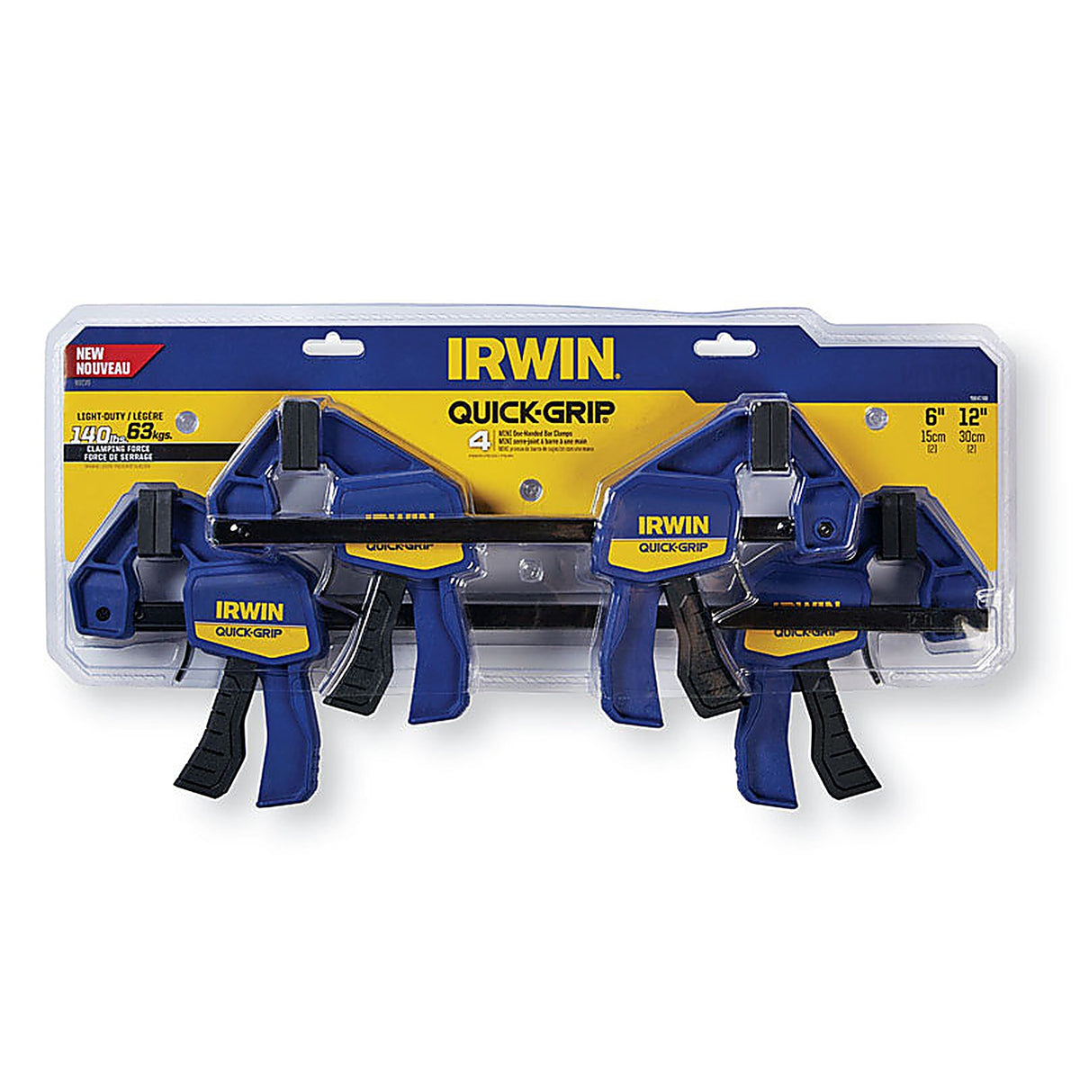 Irwin - 1964748 - Quick-Grip 3 in. D Quick-Release Bar Clamp 140 lb.