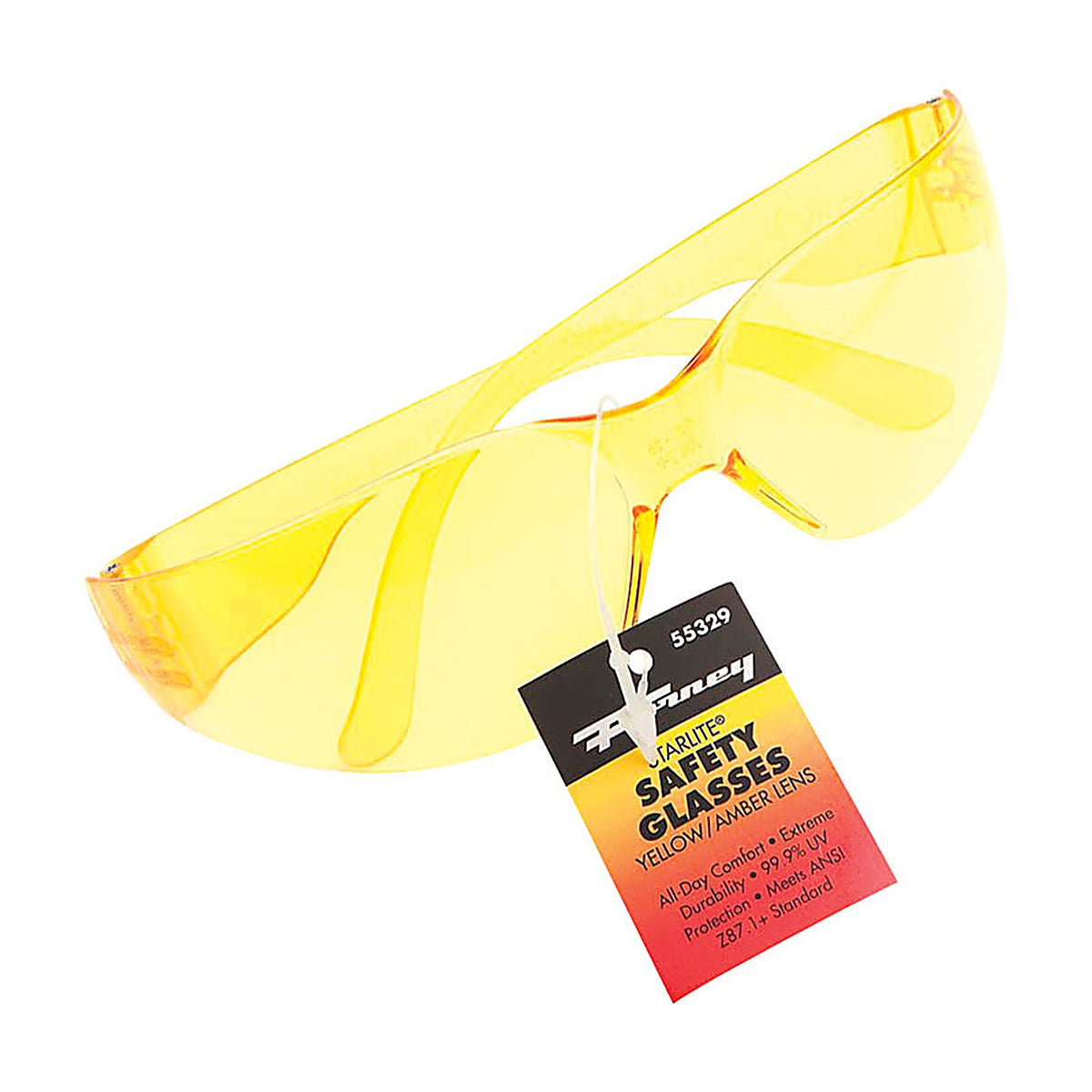 Forney - 55329 - Starlite Compact Safety Glasses Amber Lens 1 pc