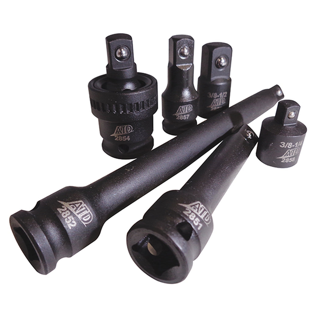 ATD - 2850A - 6 Pc. 3/8 in Drive Impact Socket Accessory Set