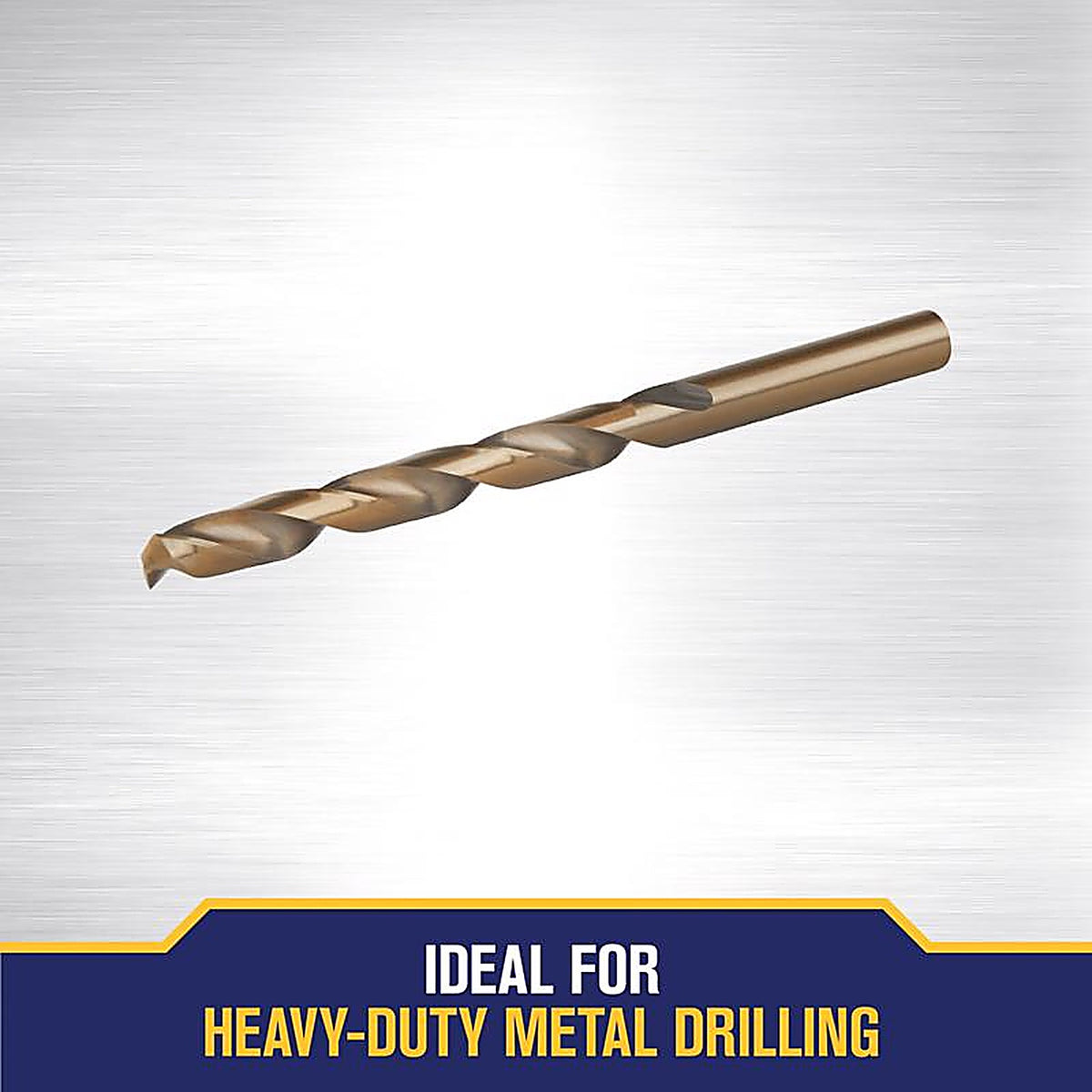 Irwin - 3016018 - 9/32 in. x 4-1/4 in. L Cobalt Steel Drill Bit 1/pc.