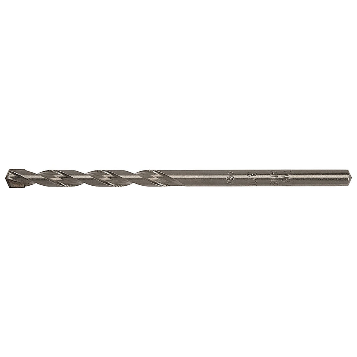 Irwin - 326002 - 3/16 in. x 3-1/2 in. L High Speed Steel Percussion Drill Bit 1/pc.