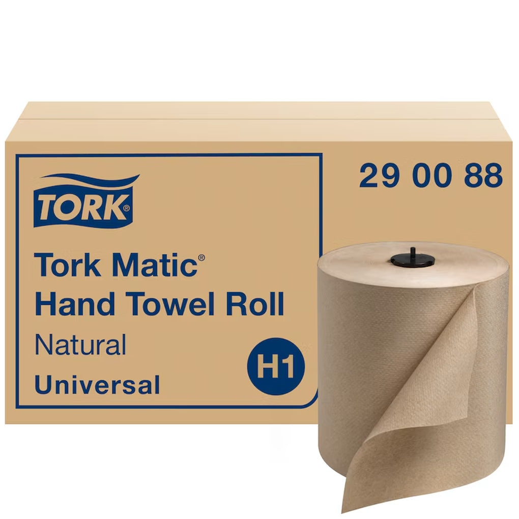 Tork - 290088 - Universal Hand Roll Towel, Natural - 6/Case