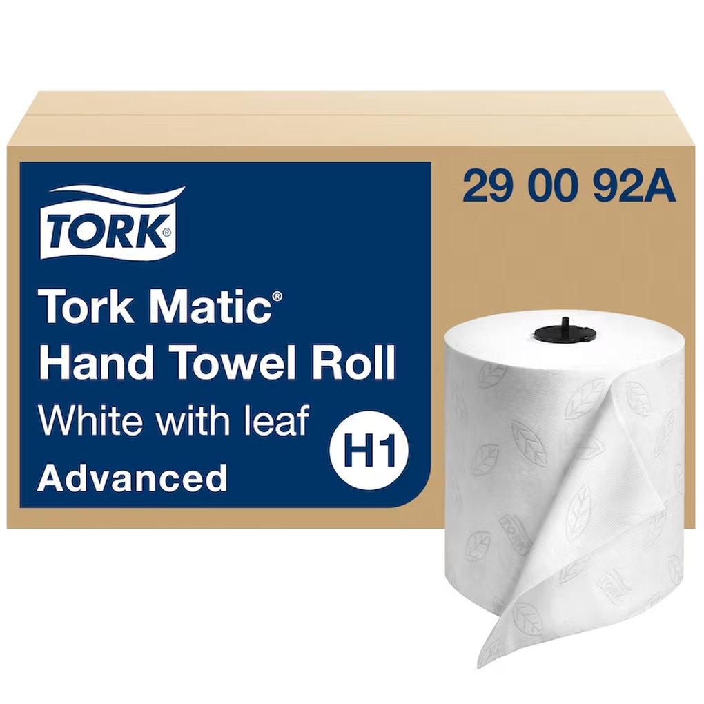 Tork - 290092A - Advanced Hand Roll Towel, White - 6/Case
