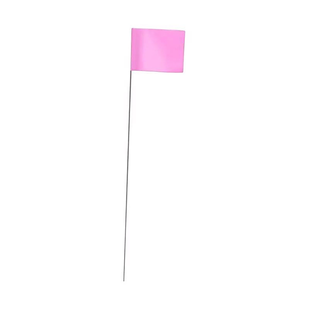 C.H. Hanson - 15081 - 21 in. Pink Marking Flags Polyvinyl - 100/Pack