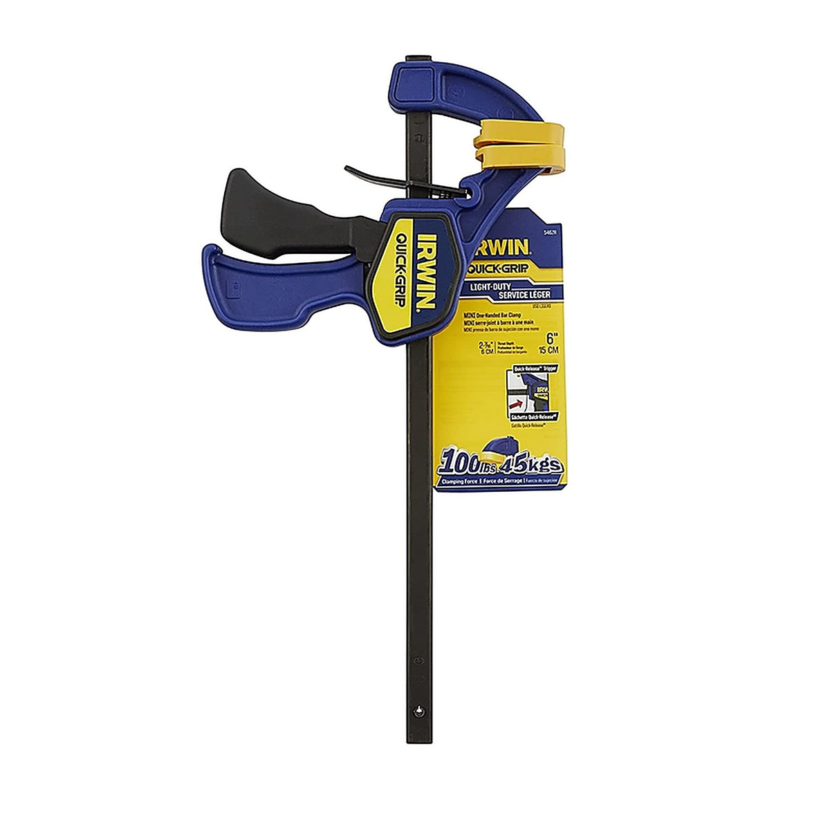 Irwin - 1964742 - Quick-Grip 6 in. x 2-7/16 in. D Bar Clamp