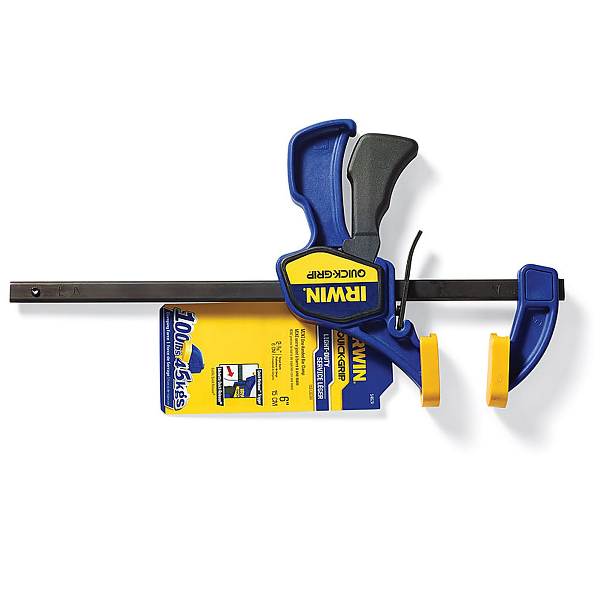 Irwin - 1964742 - Quick-Grip 6 in. x 2-7/16 in. D Bar Clamp