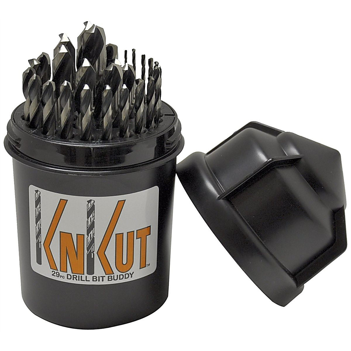KnKut - 29KK38DB - 10 PC JOBBER LENGTH DRILL BUDDY (REDUCED SHANK)