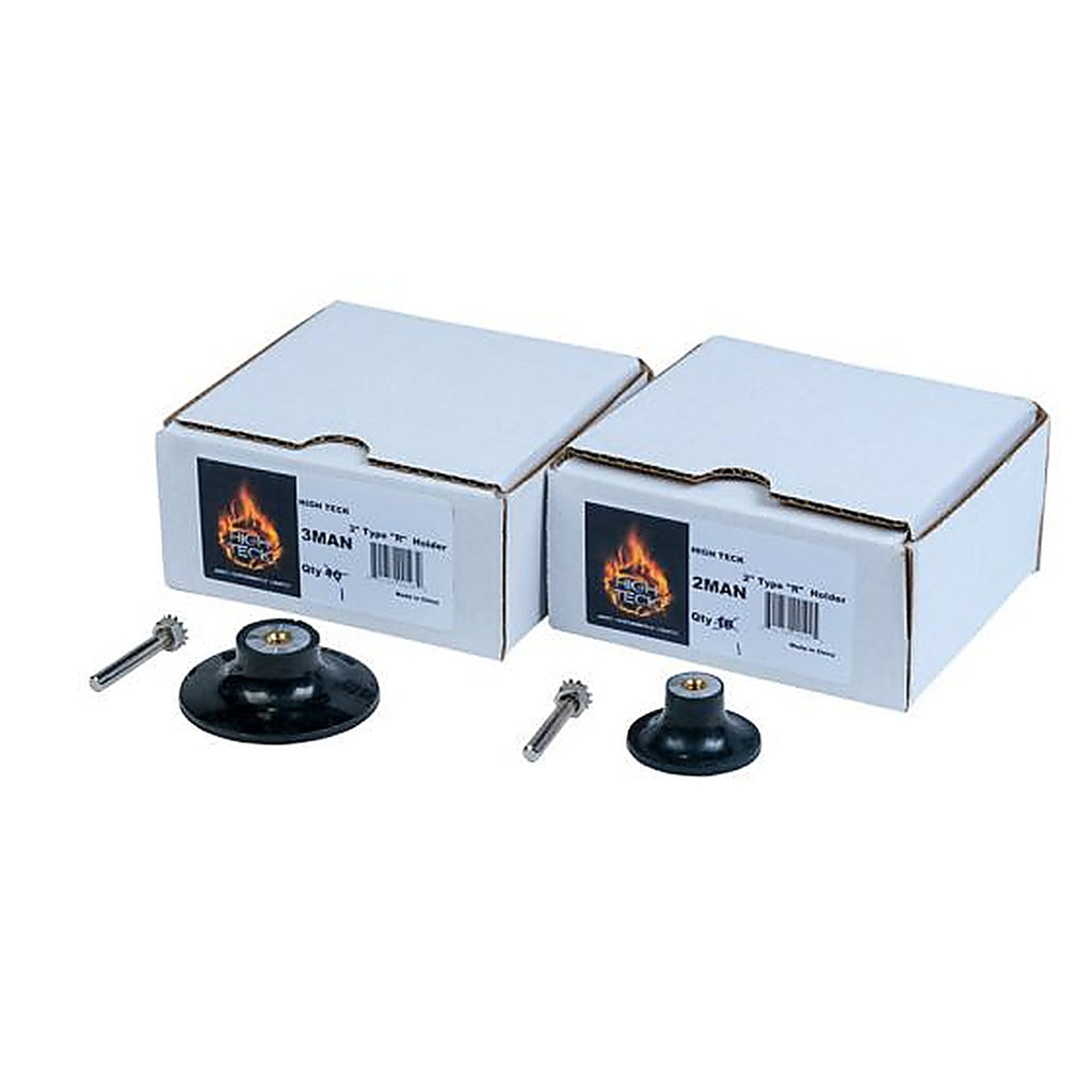 High Teck Products - 2MAN - High Teck Mandrel and Back-Up Pad, 2 Inch