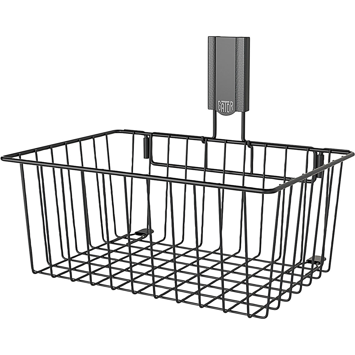 Gator Magnetics - 300054 - 12 Inch Small Magnetic Basket Black - 35 lb Cap