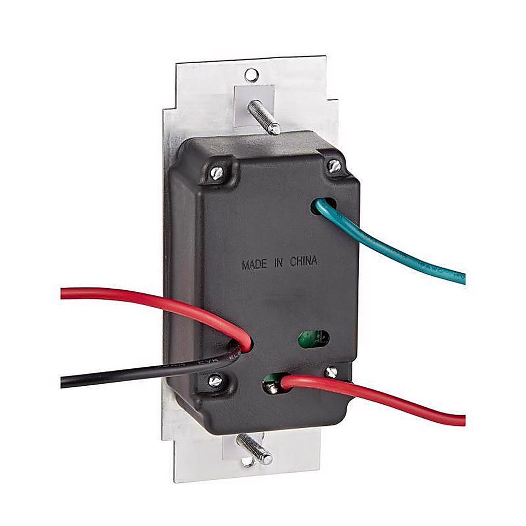 Leviton - 6674-E - Decora SureSlide Black 600 W Slide Dimmer Switch 1 pk