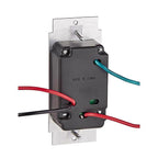 Leviton - 6674-E - Decora SureSlide Black 600 W Slide Dimmer Switch 1 pk