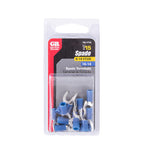 Gardner Bender - 15-114 - 16-14 Ga. Spade Terminal Blue - 15/Pack