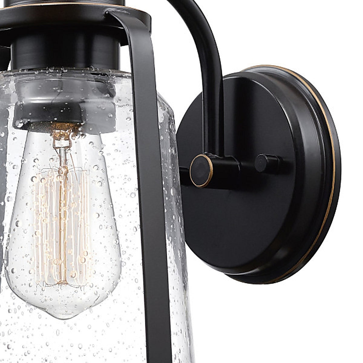 Globe Electric - 44304 - Vintage 1-Light Oil Rubbed Bronze Roth Wall Sconce