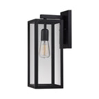 Globe Electric - 44314 - Vintage 1-Light Matte Black Hurley Wall Sconce