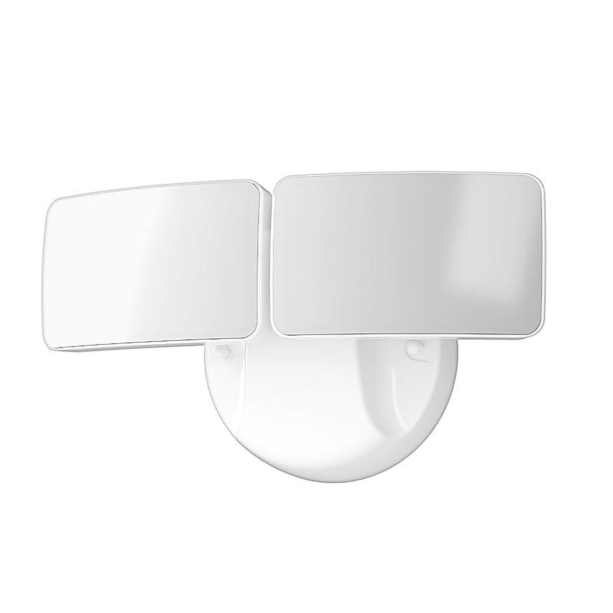 Feit Electric - S9DFL/850/DD/WH - Dusk to Dawn Hardwired LED White Security Floodlight