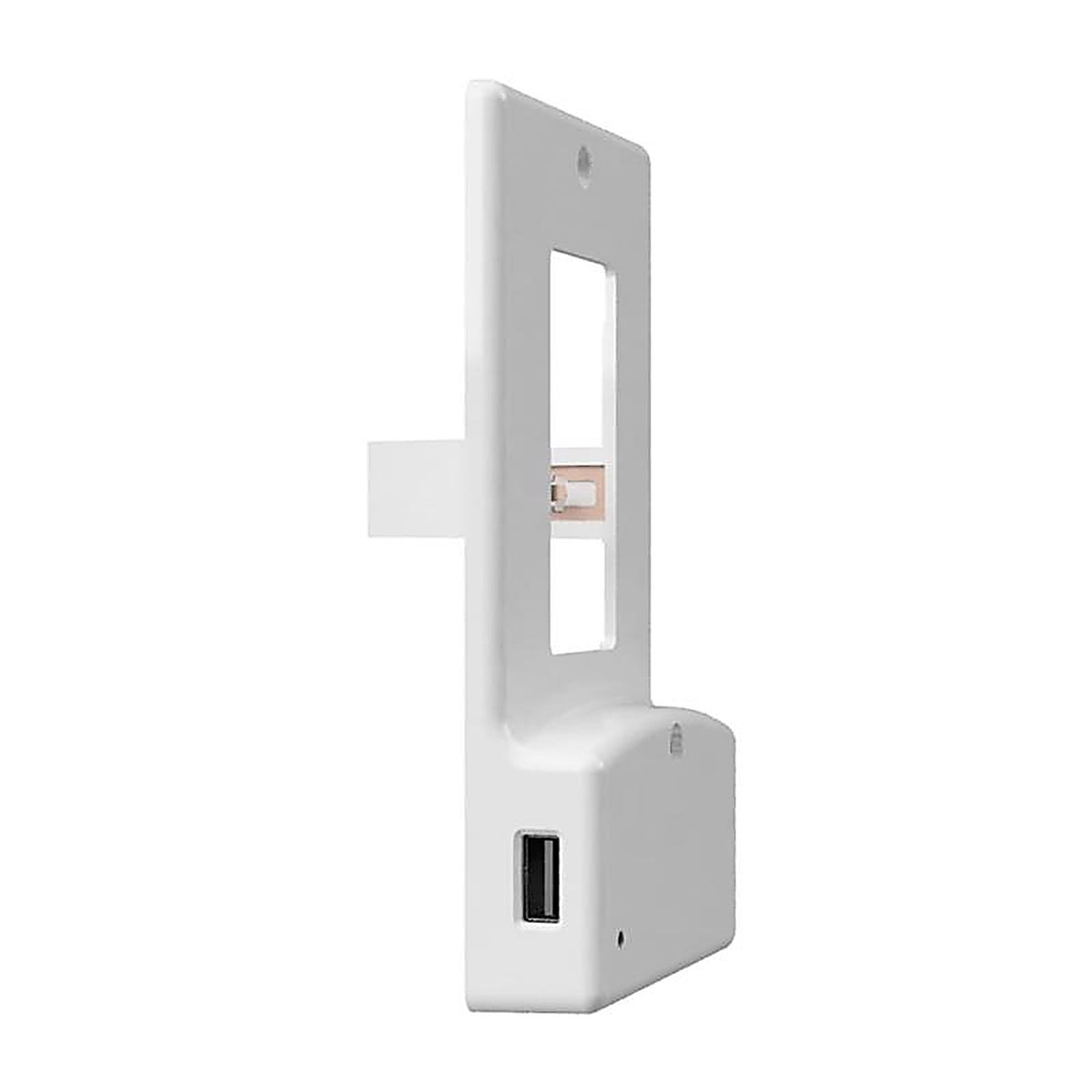 Westek - LCR-UDDO-W - LumiCover White 1 gang Plastic Rocker USB Nightlight Wall Plate - 1/Pack