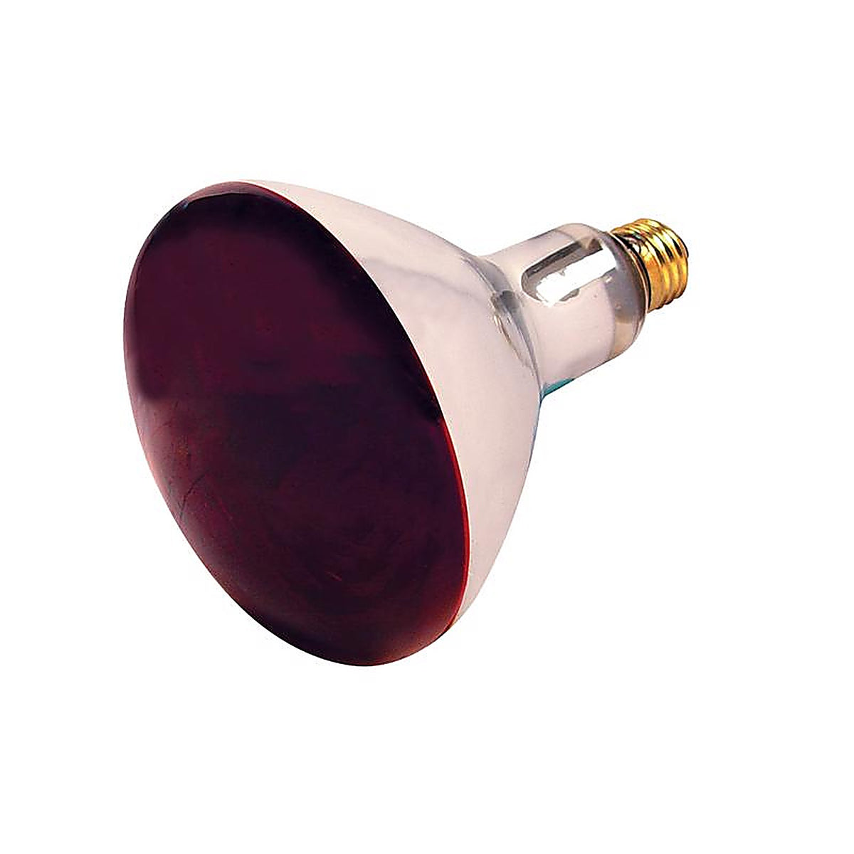 Satco - S4998 - 250 W R40 Heat Lamp Incandescent Bulb E26 (Medium) Red 1 pk